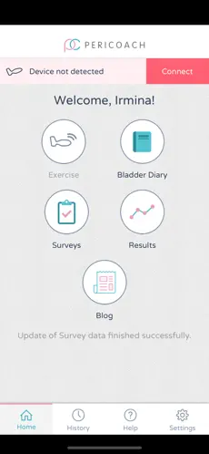 Menu page